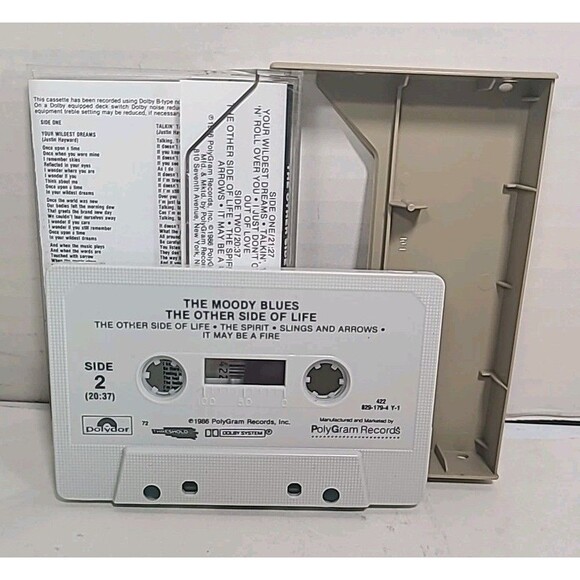 The Other Side of Life by The Moody Blues (Cassette, Jan-1989, Polydor) - Picture 4 of 4